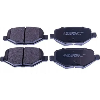 Brzdová destička Denckermann B111583 Sada brzdových destiček, kotoučové brzdy