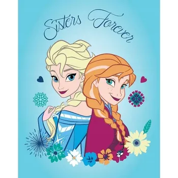 Dětská deka Dětská deka Detexpol 75 x 100 cm, barevná, Ledové Království