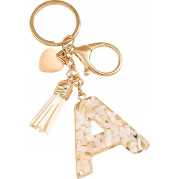 Klíčenka Abeceda - A/Bílá KP-37797