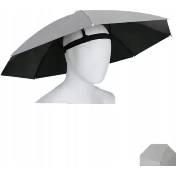 Modrý manuální deštník