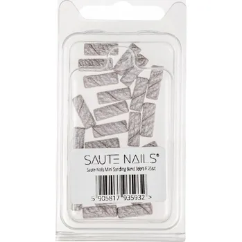 Brusný papír Nástavce na mini mandrel Saute Nails, zrnitost 240, 25 Ks