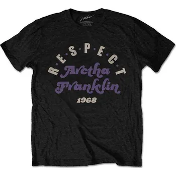 Oblečení a móda Tričko Aretha Franklin - RESPECT
