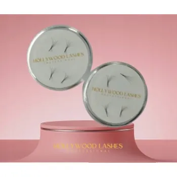 Péče o řasy a obočí HOTOVÉ TRSY ŘAS VĚJÍŘKY 4D 0,07C 7MM 200ks Hollywood Lashes