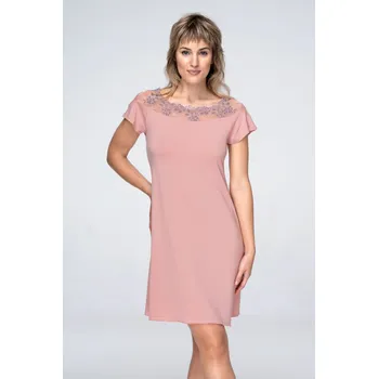 Dámská noční košile TIMO Timo | Noční košilka Dolce s lodičkovým výstřihem - 2XL / 36