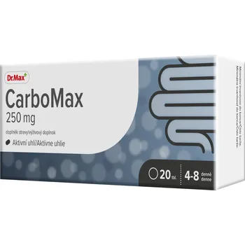 Přírodní produkt Dr. Max CarboMax 250 mg 20 tbl.