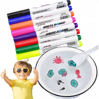 VODNÍ FIXY + LŽÍCE Vodní Fixy 8 barev