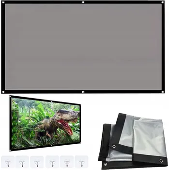 Projekční plátno PROJEKČNÍ PLÁTNO 84'' 16:9 PŘENOSNÉ SKLÁDACÍ HD PREMIUM