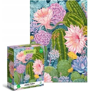Puzzle Puzzle Easy-L Botanika: Kaktusy a sukulenty