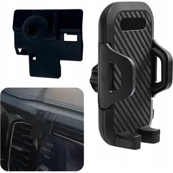 ADAPTÉR PRO DRŽÁK TELEFONU VOLKSWAGEN T-ROC 2018-2023, KARBONOVÝ DRŽÁK