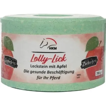 Krmivo pro koně HKM Lízátko pro koně Lolly Licky apple 700g