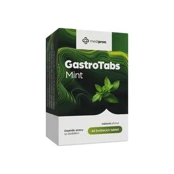 Přírodní produkt medipron GastroTabs Mint 40 žvýkacích tablet