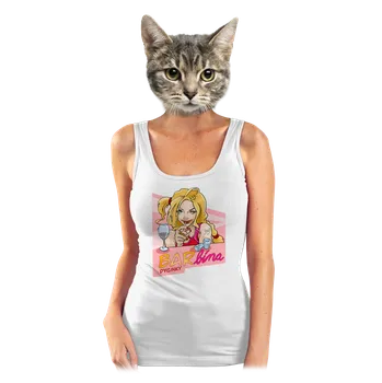 Bastard Barbína dámské tílko klasické White