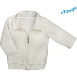 Kojenecká bunda Nicol, Paula - šedá/smetanová, vel. 104