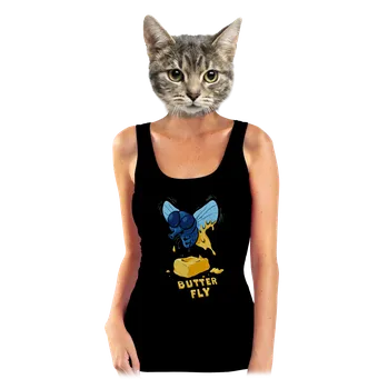 Bastard Butter Fly moucha dámské tílko klasické Black