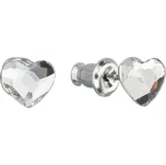 Náušnice se Swarovski Elements srdíčko 51050.1 Krystal 6 mm