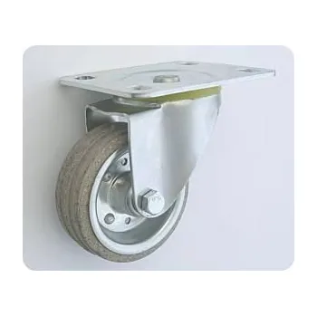 Pojezdové kolečko Pryžové kolo 80 mm otočná vidlice s deskou