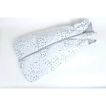 Spacák JAN peří Pytlík na spaní pro děti - letní 80 - 150 cm - puntík šedý - Pytlík na spaní pro děti - letní - 80 cm - puntík šedý