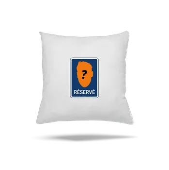 Polštář Bastard Značka réservé polštář White