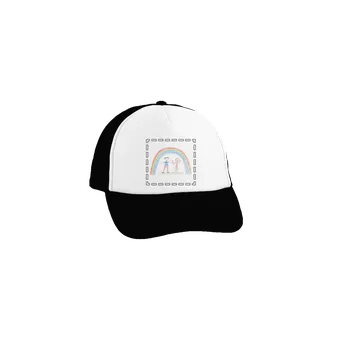 Kšiltovka Bastard Dětské kresby - nahraj vlastní kšiltovka truckerka Black cap