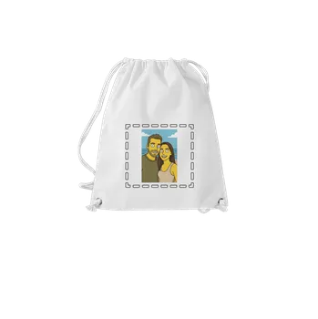 Bastard Simpsonovi z vlastní fotky vak White