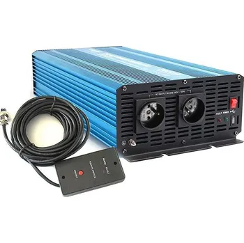 Měnič napětí Měnič napětí CARSPA P3000 24V/230V 3000W čistá sinusovka D.O.
