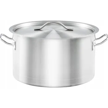 Střední hrnec s poklicí, nerezová ocel, gastro kvalita Ø280mm 9,8L Stalgast 012286