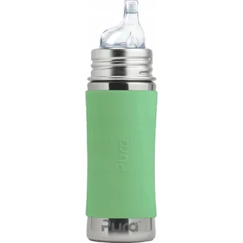 Láhev Pura termoláhev s náustkem 260 ml zelená moss lahev na pití termo Kiki