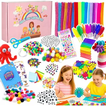 kreativní sada KREATIVNÍ SADA PRO RUČNÍ PRÁCE 1200 DÍLKŮ PRO DĚTI - VÝTVARNÁ