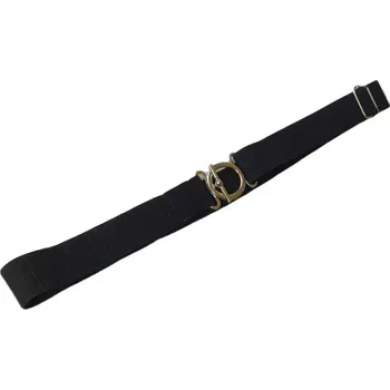 Opasek Pružný dámský pásek černý (Pružný dámský pásek černý / Flexible ladies’ black belt)