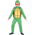 Dětský kostým Želva Ninja s maskou - Pro věk 8-10 let (130/140)