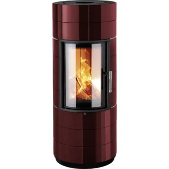 Krbová kamna Colona Lite S - smalt - bordó