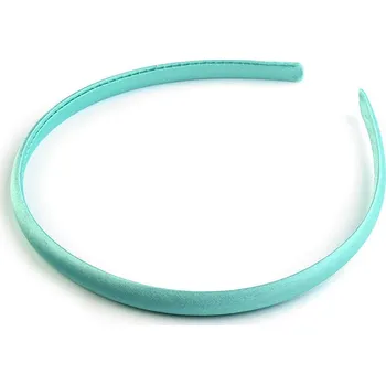 Náramek Saténová čelenka do vlasů, malé, 9 tyrkys