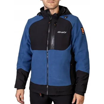 Moto bunda GRAFF FLEECOVÁ BUNDA S MEMBRÁNOU WATER STOP 562-WS-3 VEL. M