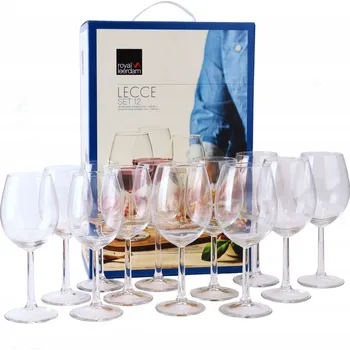 Sklenice Skleničky na bílé víno, skleničky červené víno Royal Leerdam Lecce bezbarvé 430ml 12 ks