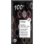 Vivani Hořká 100% s kousky kakaa 80 g BIO