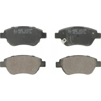Brzdová destička ABE C1X034ABE Sada brzdových destiček, kotoučové brzdy