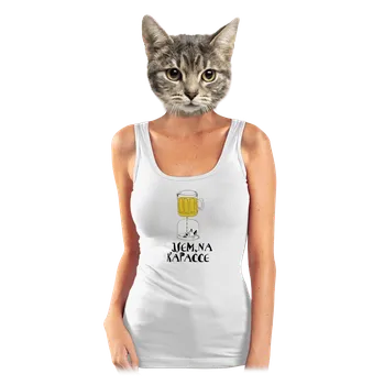 Bastard Jsem na kapačce dámské tílko klasické White