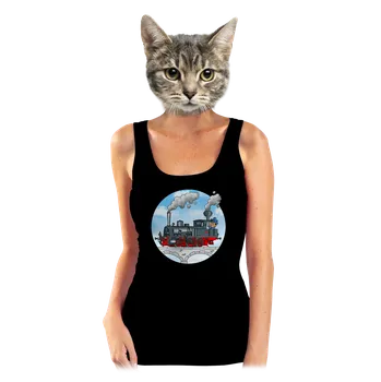 Bastard Kouř z komína dámské tílko klasické Black