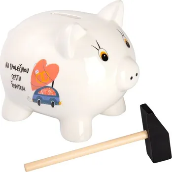 Pokladnička Albi Pokladnička prasátko - Na společnou cestu životem