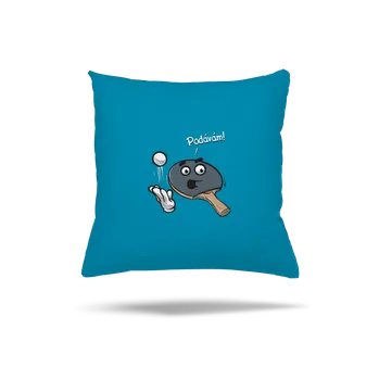 Polštář Bastard Podávám odpal polštář Blue Turquoise