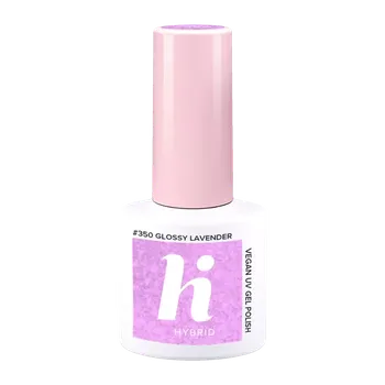 Přípravek na nehty Hi Hybrid UV gel lak na nehty 350 Glossy Lavender 5 ml