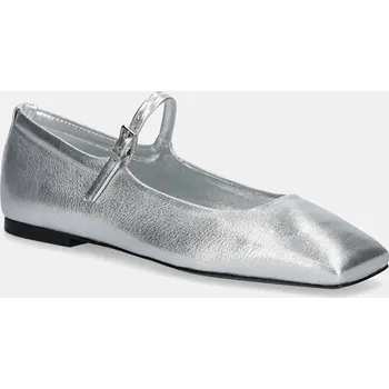Dámské baleríny Kožené baleríny Kennel & Schmenger Leila 51.11650.412 stříbrná SLV, EUR 39