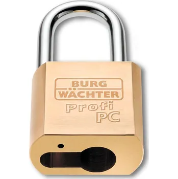 Visací zámek Visací zámek pro měnitelné cylindrické zámky 116 Profi PC 80 PC zn. Burg Wächter, masivní mosaz