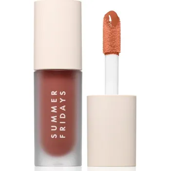 Lesk na rty Summer Fridays Dream Lip Oil hydratační olej na rty odstín Warm Beige 4.5 ml