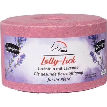 Krmivo pro koně HKM Lízátko pro koně Lolly Licky lavender 700g
