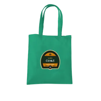 Nákupní taška Bastard Pivní etiketa taška Mint