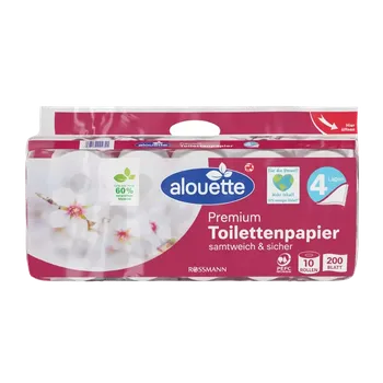 Toaletní papír alouette Toaletní papír Premium 4vrstvý 246 m