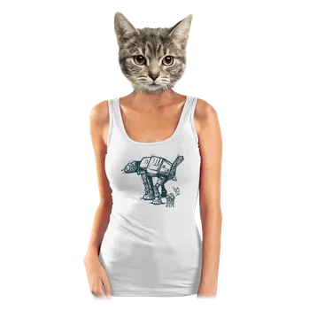 Bastard AT-AT dámské tílko klasické White