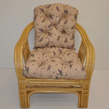 Podsedák Polstr na křeslo RIO DE JANEIRO levandule