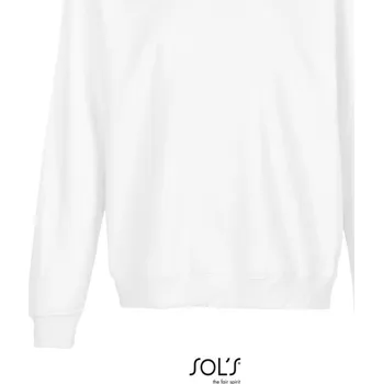 pracovní mikina SOL's Collection Mikina Columbia, unisex COT25381400102-white M Bílá